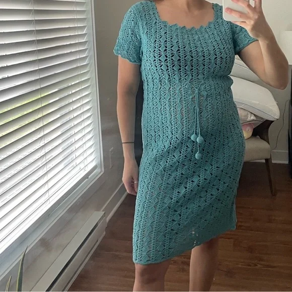 Vintage crochet summer dress - Picture 3 of 5